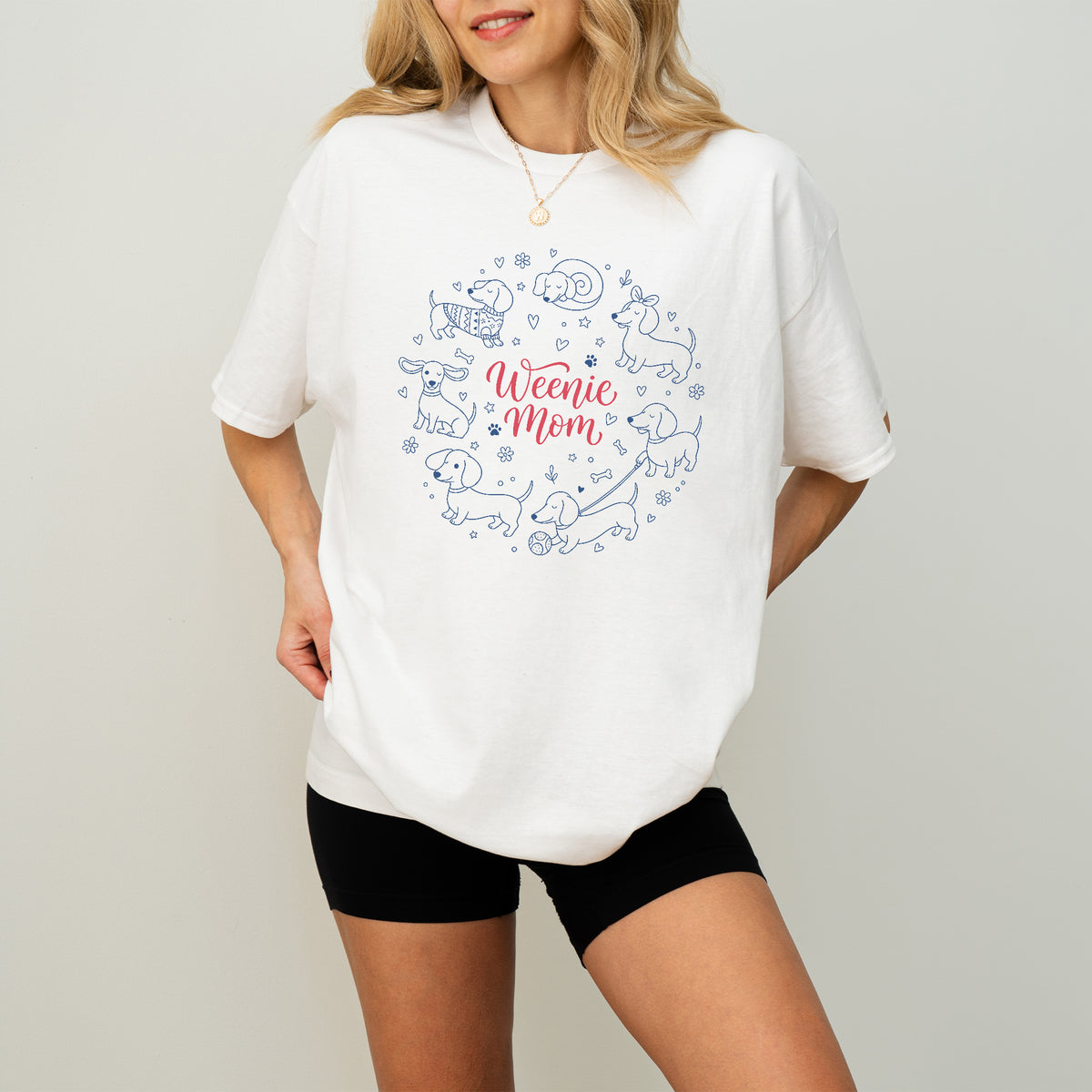 Comfort Colors Dachshund Mom Shirt - Best Gift for Doxie Mama