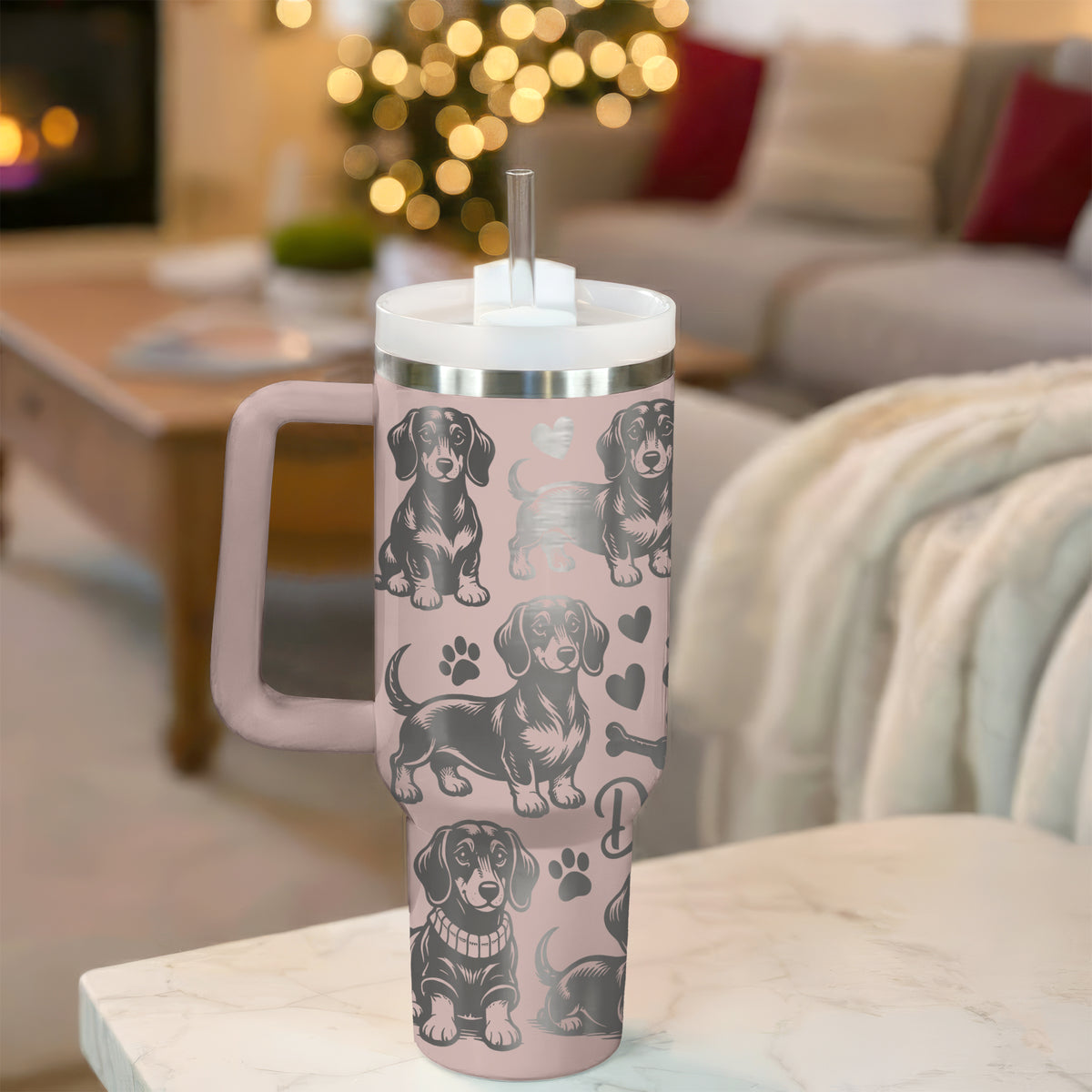 Life Is Better With Dachshunds 40oz Tumbler – Doxie Mom Gift