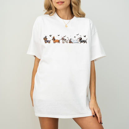 Dachshund Halloween Shirt – Cute Ghost Dog Spooky Gift