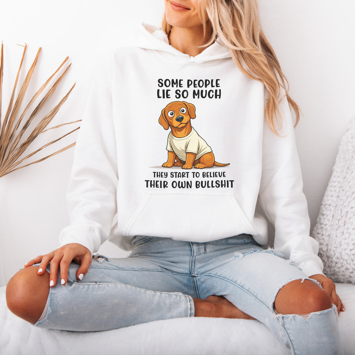 Funny Dachshund Hoodie Sarcastic Gift