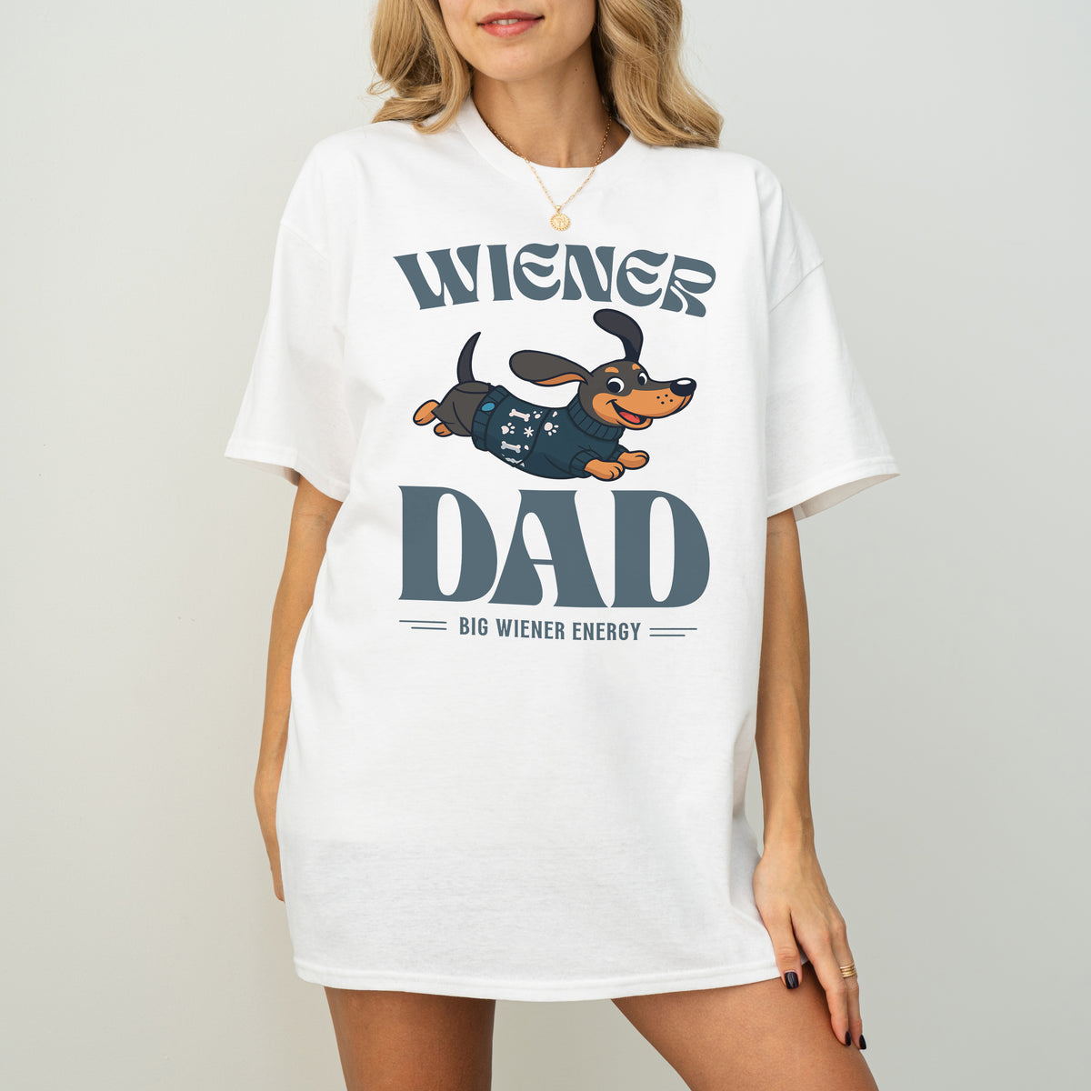 Wiener Dad Dachshund Shirt Cute Doxie Lover Gift