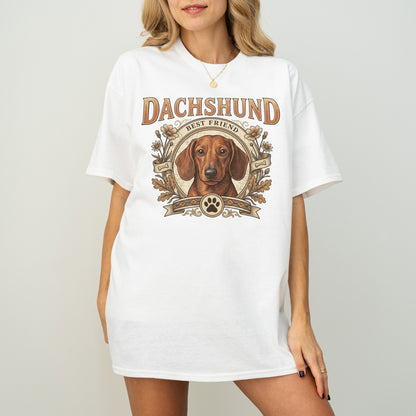Custom Dachshund Shirt Personalized Dog Portrait Gift from Photo