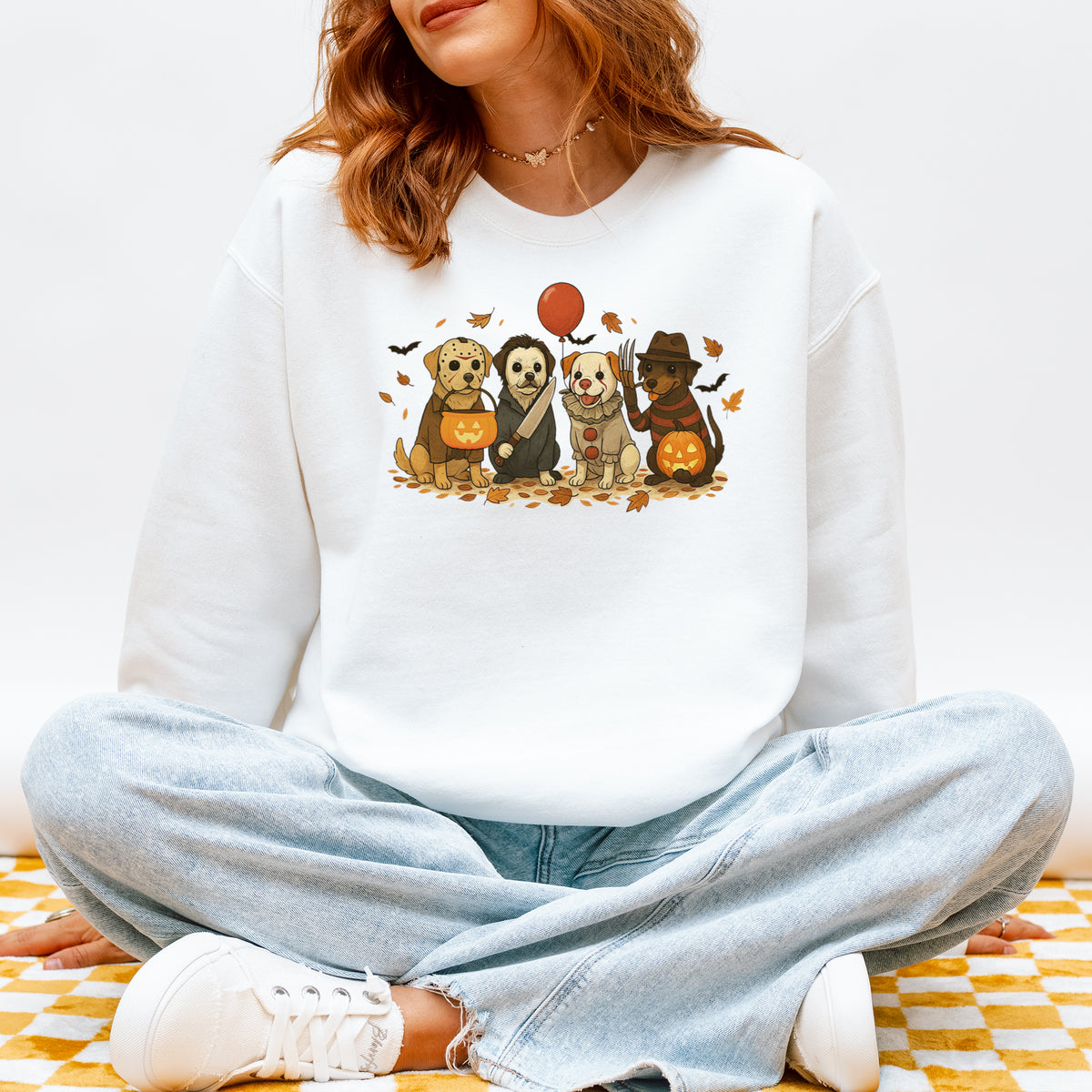 Halloween Dog Sweatshirt – Spooky Funny Fall Dog Gift