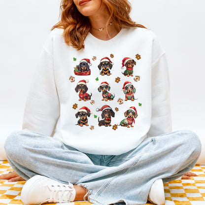 Dachshund Christmas Sweatshirt