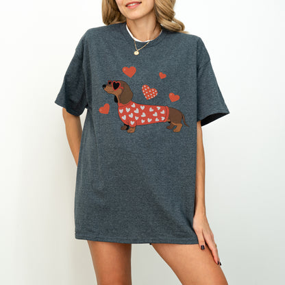 Valentine Dachshund Love Shirt
