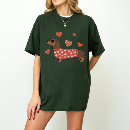 Valentine Dachshund Love Shirt