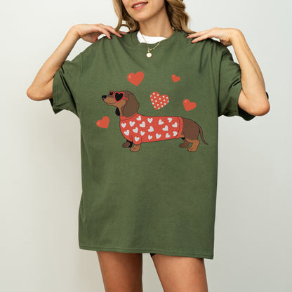Valentine Dachshund Love Shirt