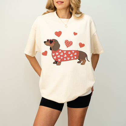 Valentine Dachshund Love Shirt