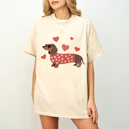 Valentine Dachshund Love Shirt