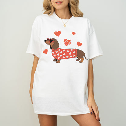 Valentine Dachshund Love Shirt
